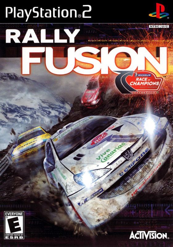 Rally Fusion: Race of Champions box art for Playstation 2